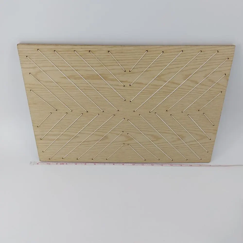 Wood & Elastic Board Wall Organizer Home Office Picture Postcards Notes